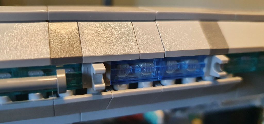 LEGO Enterprise NX-01 Warp Nacelle Close up