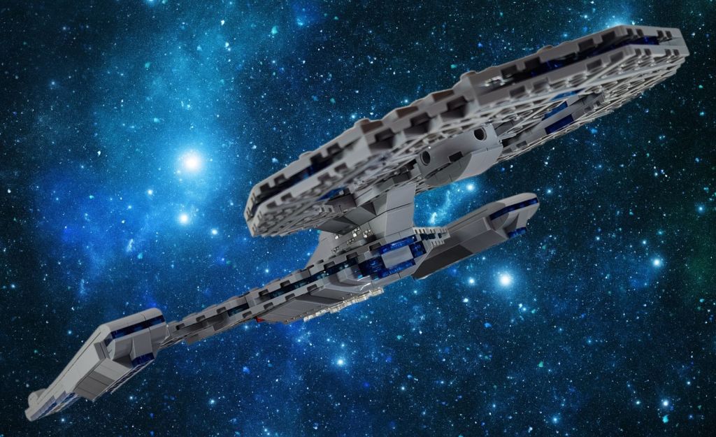 LEGO Star Trek Discovery USS Discovery A Refit
